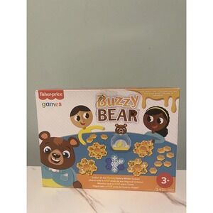 Fisher Price Games Buzzy Bear. Ages 3+. Children Board Games. Family Game Night